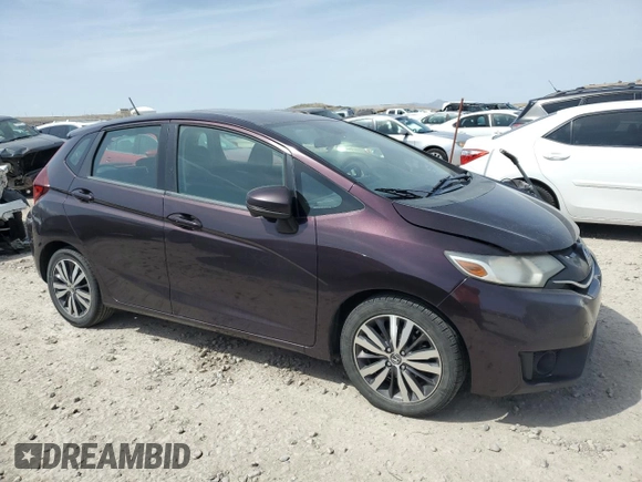2015 Honda Fit EX-L with VIN 3HGGK5H84FM729979, listed as a Copart auction lot 52217715 with Not Provided miles and Clean Title. Bid and sale history available at carsss.com. Image 4.