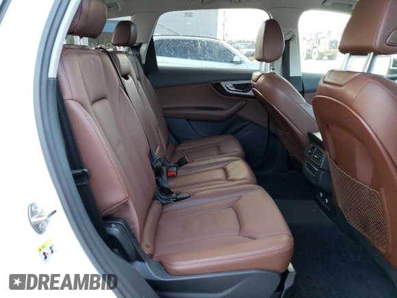 2019 Audi Q7 Premium z VIN WA1AHAF71KD031268, wystawiony jako Copart lot #87387164 z przebiegiem 22 853 mil mil oraz Szkoda całkowita • Salvage title. Historia ofert i sprzedaży dostępna na DreamBid. Obrazek 11.