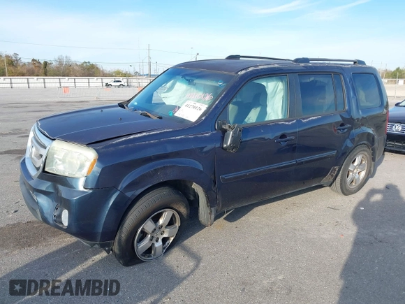 2011 Honda Pilot EX with VIN 5FNYF3H45BB025345, listed as a IAAI auction lot 41270126 with 199,791 mi miles and . Bid and sale history available at carsss.com. Image 6.