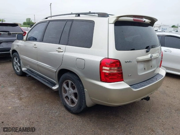 2002 Toyota Highlander with VIN JTEGF21A620051811, listed as a IAAI auction lot 41963829 with 382,828 mi miles. Bid and sale history available at carsss.com. Image 3.