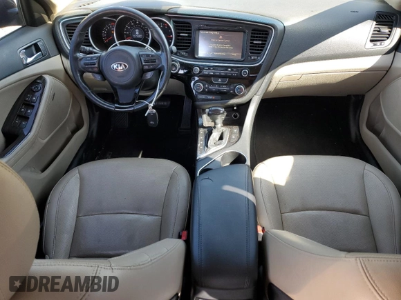 2014 Kia Optima EX with VIN 5XXGN4A71EG340072, listed as a Copart auction lot 49357955 with 177,486 mi miles and Clean Title. Bid and sale history available at carsss.com. Image 8.