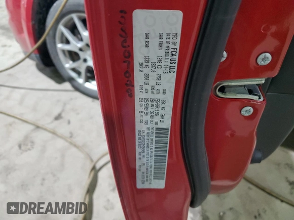2017 Dodge Journey GT with VIN 3C4PDDEG3HT549450, listed as a Copart auction lot 41747155 with 57,941 mi miles and Clean Title. Bid and sale history available at DreamBid. Image 13.