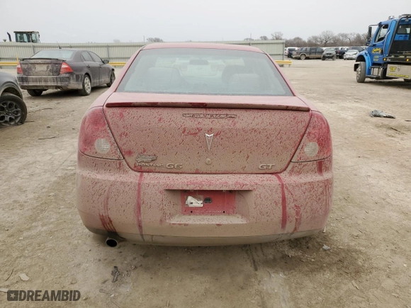 2007 Pontiac G6 GT with VIN 1G2ZH58N474180622, listed as a Copart auction lot 47660515 with 201,662 mi miles and Salvage Title. Bid and sale history available at carsss.com. Image 6.