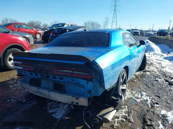2015 Dodge Challenger R/T with VIN 2C3CDZAT4FH783167, listed as a IAAI auction lot 41637150 with 155,076 mi miles. Bid and sale history available at carsss.com. Image 4.