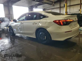 2024 Honda Civic Sedan Touring with VIN 2HGFE1F91RH327492, listed as a Copart auction lot 89207475 with 43,663 mi miles and Salvage Title. Bid and sale history available at carsss.com. Image 2.