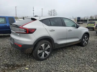 2023 Volvo C40 Recharge Pure Electric Plus with VIN YV4ED3GL1P2037338, listed as a Copart auction lot 42574794 with 4,004 mi miles. Bid and sale history available at carsss.com. Image 3.