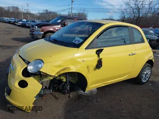 2013 FIAT 500 Pop with VIN 3C3CFFARXDT584755, listed as a IAAI auction lot 41623090 with 87,776 mi miles. Bid and sale history available at carsss.com. Image 6.