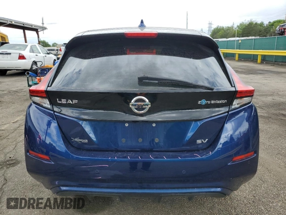 2020 Nissan LEAF SV с VIN 1N4AZ1CP8LC310060, выставлен на аукционе Copart как лот 57462155 с пробегом 29 858 миль миль и Списание • Salvage title. История ставок и продаж доступна на DreamBid. Изображение 6.