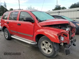 2005 Dodge Durango SLT z VIN 1D4HB48D05F566713, wystawiony jako Copart lot #84339944 z przebiegiem 190 851 mil mil oraz Szkoda całkowita • Salvage title. Historia ofert i sprzedaży dostępna na DreamBid. Obrazek 4.