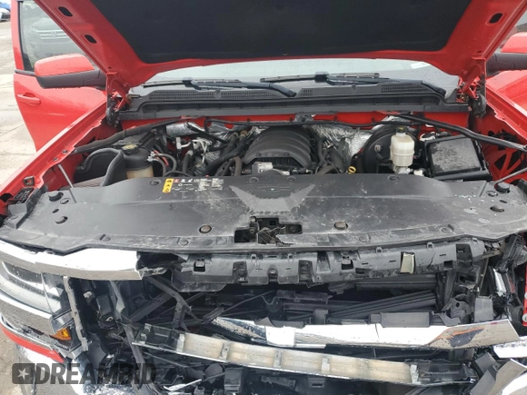 2018 Chevrolet Silverado 1500 LT with VIN 1GCVKREC5JZ325988, listed as a Copart auction lot 52478535 with 57,258 mi miles and Salvage Title. Bid and sale history available at DreamBid. Image 12.