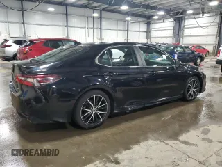 2021 Toyota Camry SE Nightshade with VIN 4T1G11AKXMU465459, listed as a Copart auction lot 43991835 with 0 mi miles and Non Repairable. Bid and sale history available at carsss.com. Image 3.