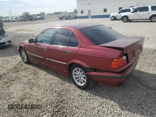 1997 BMW 3 Series 328iA with VIN WBACD4320VAV51050, listed as a Copart auction lot 75243594 with 197,817 mi miles and Salvage Title. Bid and sale history available at carsss.com. Image 2.