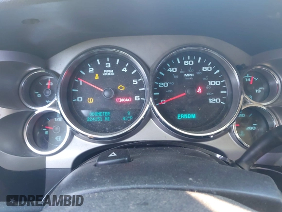 2013 Chevrolet Silverado 1500 LT with VIN 3GCPKSE78DG283761, listed as a IAAI auction lot 41896999 with 224,151 mi miles and . Bid and sale history available at DreamBid. Image 7.