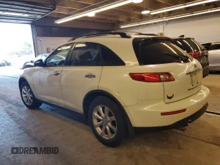 2008 Infiniti FX35 with VIN JNRAS08W08X206669, listed as a Copart auction lot 50365824 with 118,158 mi miles and Salvage Title. Bid and sale history available at carsss.com. Image 2.