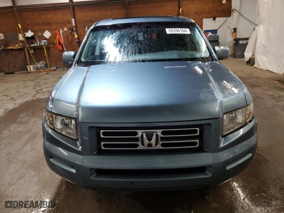2006 Honda Ridgeline RTL with VIN 2HJYK16586H539665, listed as a Copart auction lot 69396164 with 212,978 mi miles and Salvage Title. Bid and sale history available at carsss.com. Image 5.