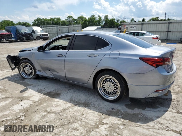 2015 Acura TLX Technology with VIN 19UUB3F55FA002721, listed as a Copart auction lot 55875264 with 90,083 mi miles and Salvage title. Bid and sale history available at DreamBid. Image 2.