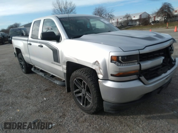 2017 Chevrolet Silverado 1500 Custom with VIN 1GCVKPEC3HZ275364, listed as a IAAI auction lot 41065065 with 102,445 mi miles. Bid and sale history available at carsss.com. Image 1.