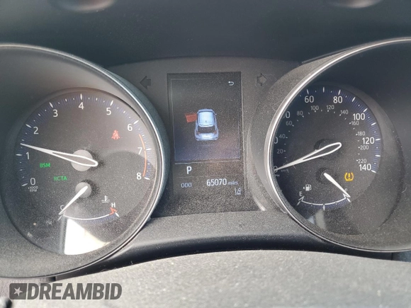 2019 Toyota C-HR XLE with VIN NMTKHMBX9KR095787, listed as a Copart auction lot 47006195 with 65,070 mi miles and Salvage Title. Bid and sale history available at carsss.com. Image 9.