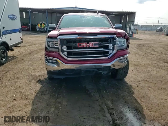 2018 GMC Sierra 1500 SLT with VIN 3GTU1NER7JG204066, listed as a Copart auction lot 59177625 with 71,918 mi miles and Salvage title. Bid and sale history available at DreamBid. Image 13.