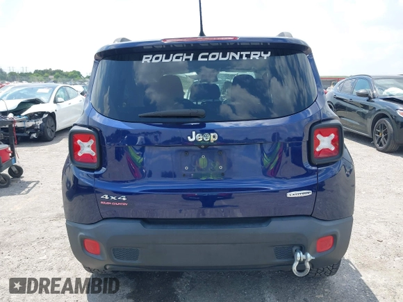 2017 Jeep Renegade Latitude with VIN ZACCJBBB2HPG58400, listed as a IAAI auction lot 42045596 with 52,978 mi miles and . Bid and sale history available at DreamBid. Image 16.