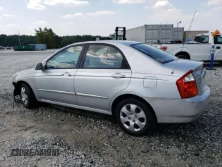 2006 Kia Spectra EX with VIN KNAFE121865239151, listed as a Copart auction lot 67760664 with 133,146 mi miles and Clean Title. Bid and sale history available at carsss.com. Image 2.