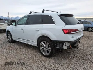 2021 Audi Q7 Premium with VIN WA1AJAF71MD023923, listed as a Copart auction lot 42857925 with 81,346 mi miles and Salvage Title. Bid and sale history available at carsss.com. Image 2.