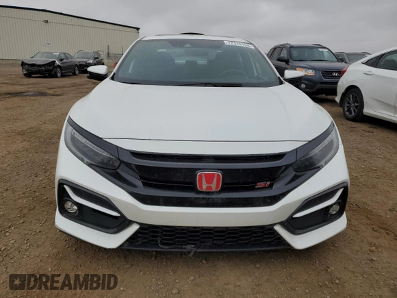 2020 Honda Civic Si with VIN 2HGFC1E53LH201033, listed as a Copart auction lot 77314194 with 79,000 mi miles and Clean Title. Bid and sale history available at DreamBid. Image 5.
