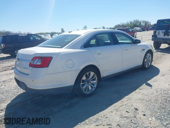 2011 Ford Taurus Limited with VIN 1FAHP2FW1BG121044, listed as a IAAI auction lot 41864054 with 217,929 mi miles and . Bid and sale history available at carsss.com. Image 4.
