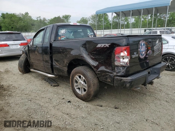 2005 Ford F-150 XL with VIN 1FTRF12W95NC02813, listed as a Copart auction lot 50730425 with Not provided miles and Salvage title. Bid and sale history available at DreamBid. Image 2.