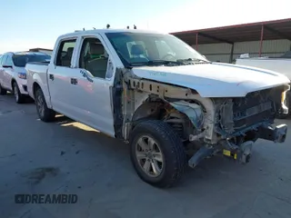 2018 Ford F-150 XL with VIN 1FTEW1CBXJKE96437, listed as a IAAI auction lot 41276878 with 176,820 mi miles. Bid and sale history available at carsss.com. Image 1.