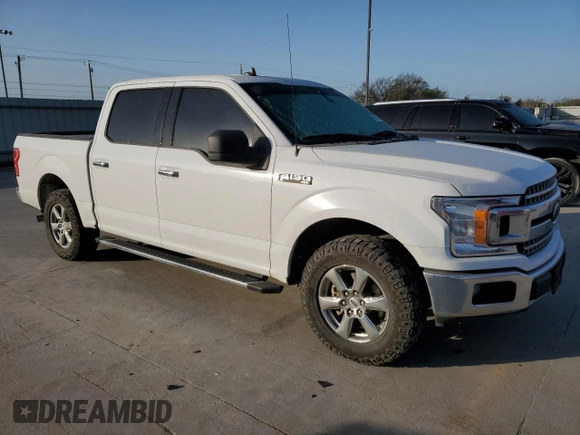 2020 Ford F-150 XL with VIN 1FTEW1CP4LKD96087, listed as a Copart auction lot 49789245 with 136,149 mi miles and Salvage Title. Bid and sale history available at carsss.com. Image 4.