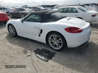 2015 Porsche Boxster z VIN WP0CA2A82FK110152, wystawiony jako Copart lot #76667714 z przebiegiem Nie podano mil oraz Nie do naprawy • Non repairable. Historia ofert i sprzedaży dostępna na DreamBid. Obrazek 2.