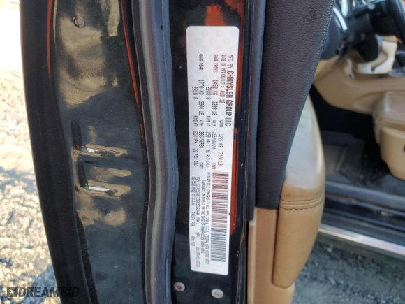 2013 Dodge Durango Citadel with VIN 1C4SDJET3DC556944, listed as a Copart auction lot 49373065 with 206,860 mi miles and Salvage Title. Bid and sale history available at carsss.com. Image 16.