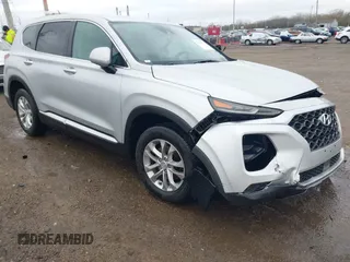 2019 Hyundai Santa Fe SE with VIN 5NMS2CAD5KH089864, listed as a IAAI auction lot 41915167 with 162,850 mi miles and . Bid and sale history available at DreamBid. Image 1.