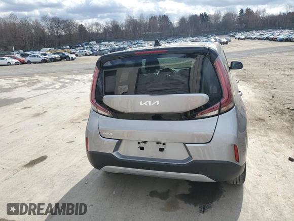 2023 Kia Soul LX with VIN KNDJ23AU0P7188585, listed as a Copart auction lot 51119555 with 11,852 mi miles and Salvage Title. Bid and sale history available at carsss.com. Image 6.
