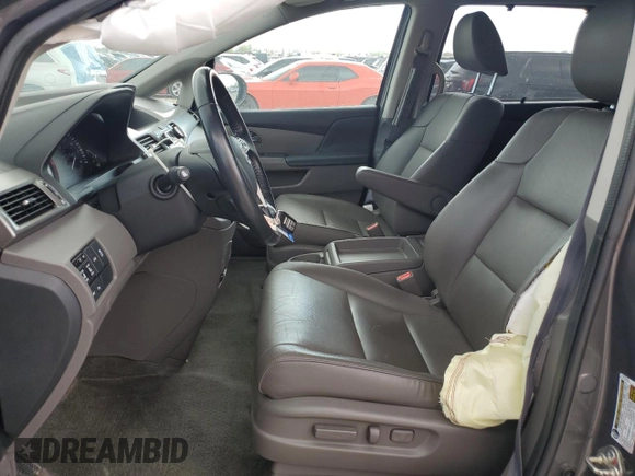 2016 Honda Odyssey Touring Elite с VIN 5FNRL5H99GB090100, выставлен на аукционе Copart как лот 52367795 с пробегом 60 615 миль миль и Списание • Salvage title. История ставок и продаж доступна на DreamBid. Изображение 7.