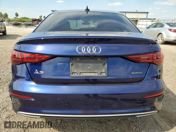 2022 Audi A3 Premium Plus z VIN WAUHUDGY9NA086627, wystawiony jako Copart lot #73651844 z przebiegiem 42 778 mil mil oraz Szkoda całkowita • Salvage title. Historia ofert i sprzedaży dostępna na DreamBid. Obrazek 6.
