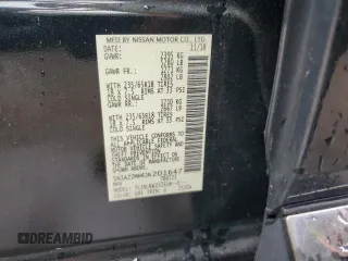 2018 Nissan Murano SL z VIN 5N1AZ2MH4JN201647, wystawiony jako Copart lot #56680115 z przebiegiem 80 043 mil mil oraz Szkoda całkowita • Salvage title. Historia ofert i sprzedaży dostępna na DreamBid. Obrazek 14.