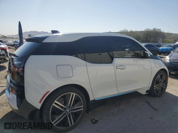 2014 BMW i3 with VIN WBY1Z4C51EV276642, listed as a Copart auction lot 52571115 with 112,178 mi miles and Salvage title. Bid and sale history available at DreamBid. Image 3.