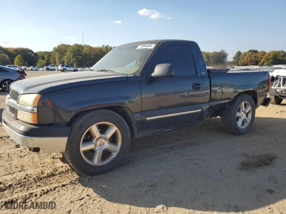 2004 Chevrolet Silverado 1500 LS with VIN 1GCEC14V74Z103166, listed as a Copart auction lot 77694504 with 327,931 mi miles and Clean Title. Bid and sale history available at carsss.com. Image 1.