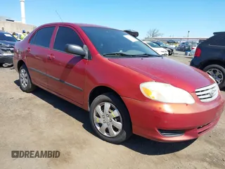 2003 Toyota Corolla CE with VIN 2T1BR32E13C148516, listed as a IAAI auction lot 42130324 with 210,596 mi miles and . Bid and sale history available at DreamBid. Image 1.