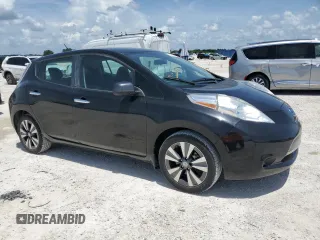2017 Nissan LEAF SL with VIN 1N4BZ0CP7HC300142, listed as a Copart auction lot 65713354 with 3,679 mi miles and Clean Title. Bid and sale history available at carsss.com. Image 4.