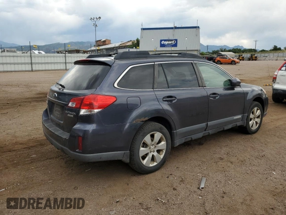 2010 Subaru Outback Premium All-Weather Anniversary with VIN 4S4BRBCC4A3378883, listed as a Copart auction lot 65014885 with 217,808 mi miles and Clean title. Bid and sale history available at DreamBid. Image 3.