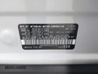 2024 Mitsubishi Eclipse Cross SE with VIN JA4ATWAA7RZ000716, listed as a IAAI auction lot 41221220 with 903 mi miles and . Bid and sale history available at DreamBid. Image 9.