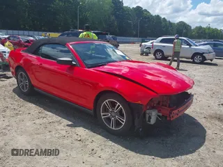 2012 Ford Mustang V6 with VIN 1ZVBP8EM0C5205384, listed as a IAAI auction lot 42513629 with 229,288 mi miles and . Bid and sale history available at DreamBid. Image 1.