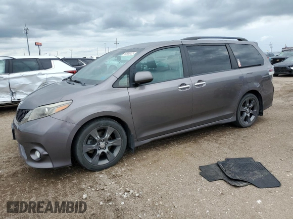 2016 Toyota Sienna SE with VIN 5TDXK3DCXGS732187, listed as a Copart auction lot 60566435 with Not provided miles and Clean title. Bid and sale history available at DreamBid. Image 1.