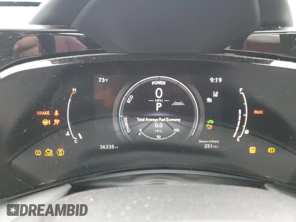 2022 Lexus NX with VIN JTJHKCEZ6N5004406, listed as a Copart auction lot 79924863 with 36,335 mi miles. Bid and sale history available at carsss.com. Image 9.
