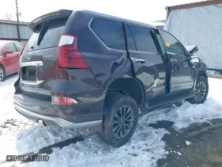 2019 Lexus GX with VIN JTJJM7FX7K5225637, listed as a IAAI auction lot 41603561 with 67,280 mi miles. Bid and sale history available at carsss.com. Image 4.