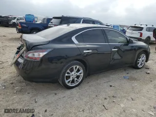2014 Nissan Maxima 3.5 SV w/Premium Pkg with VIN 1N4AA5AP5EC460325, listed as a Copart auction lot 47179775 with 174,222 mi miles and Salvage Title. Bid and sale history available at carsss.com. Image 3.