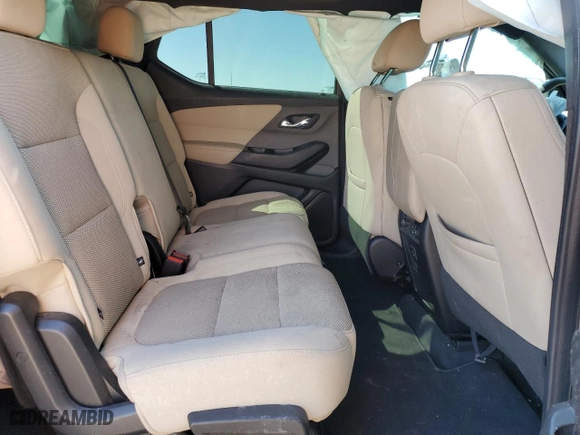 2023 Chevrolet Traverse LS with VIN 1GNERFKW1PJ259933, listed as a Copart auction lot 49358375 with 45,202 mi miles and Salvage Title. Bid and sale history available at carsss.com. Image 12.